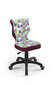 Ergonomiška vaikiška kėdė Petit AA3, violetinė/spalvota kaina ir informacija | Biuro kėdės | pigu.lt