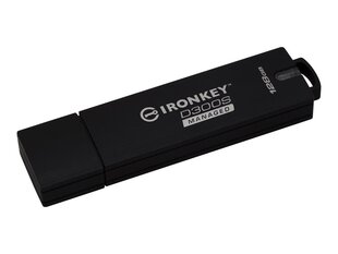 KINGSTON 128GB D300SM AES 256 XTS EncUSB kaina ir informacija | USB laikmenos | pigu.lt