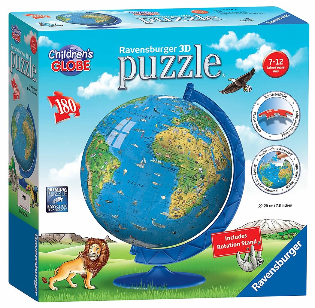 3D dėlionė Ravensburger Gaublys, 3384, 180 d. цена и информация | Dėlionės (puzzle) | pigu.lt