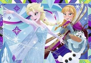 Головоломка Ravensburger Frozen (Ледяная страна), 7621, 2 x 12 (д). цена и информация | Пазлы | pigu.lt