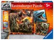 Dėlionių rinkinys Ravensburger Fallen Kingdom, 08054, 3 x 49 d. kaina ir informacija | Dėlionės (puzzle) | pigu.lt