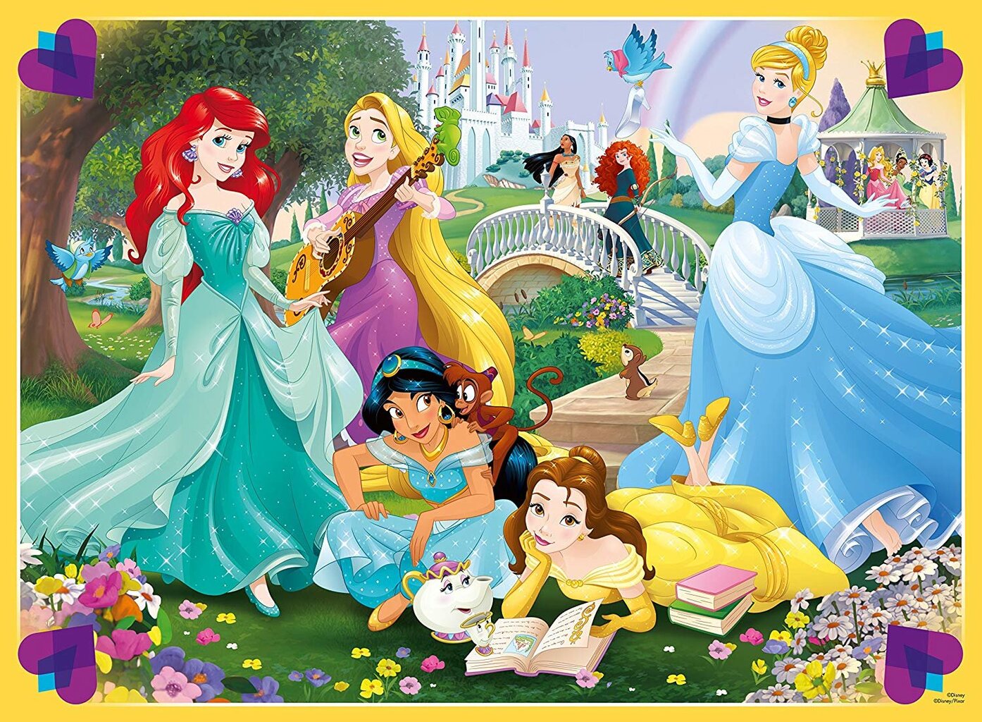 Dėlionė Ravensburger Disney Princess (Disnėaus Princesės), 10775, 100 d. kaina ir informacija | Dėlionės (puzzle) | pigu.lt
