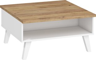 Кофейный столик Nordis, светло-коричневый/белый цена и информация | Журнальные столы | pigu.lt