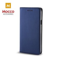 Mocco Smart Magnet Book Case For Huawei Honor V10 / View 10 Blue kaina ir informacija | Telefono dėklai | pigu.lt