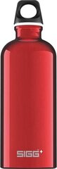 Sigg Traveller Red 0.6 цена и информация | Фляга | pigu.lt