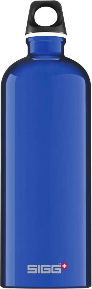 Gertuvė Sigg Alu Traveler, 1000 ml, mėlyna цена и информация | Gertuvės | pigu.lt