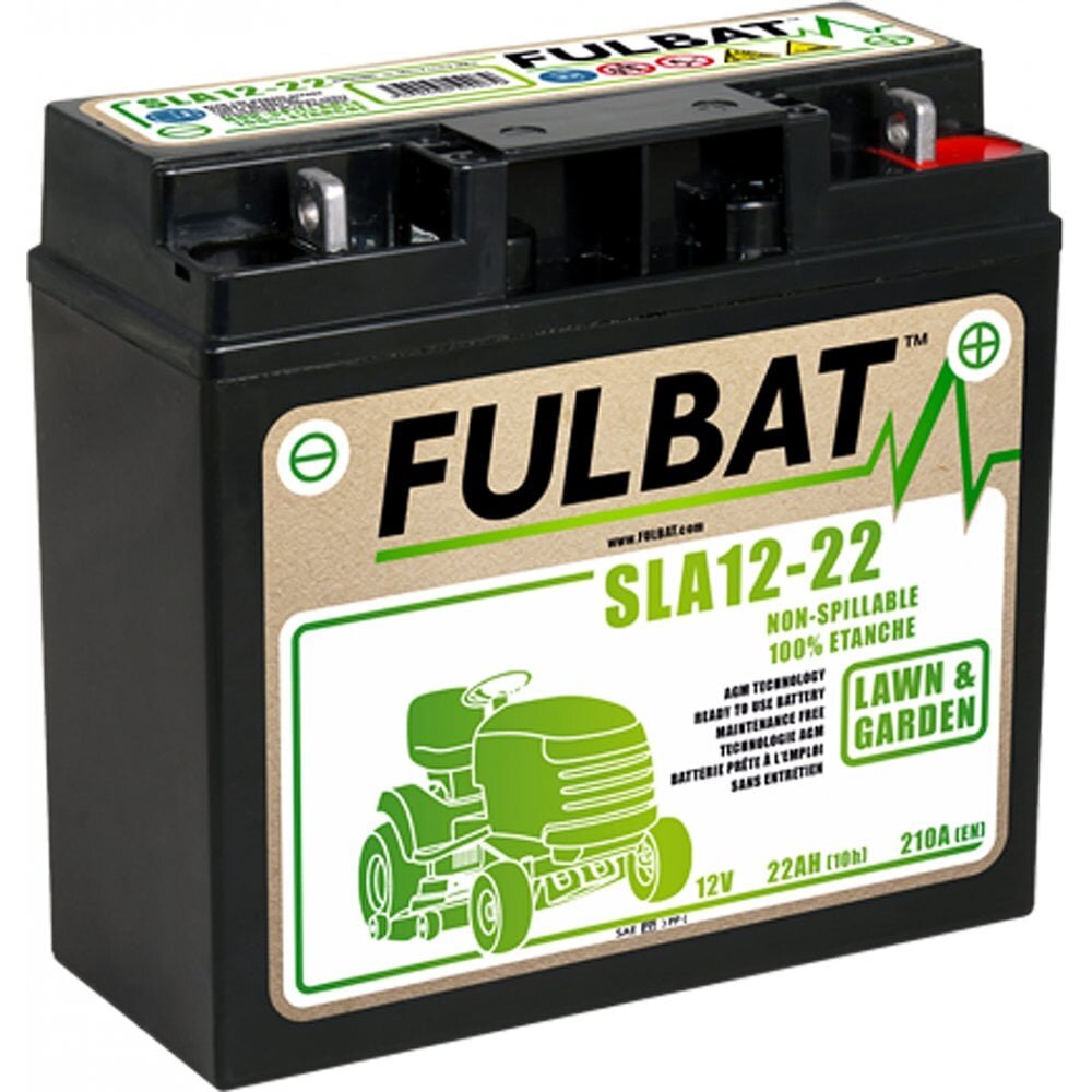 Akumuliatorius Fulbat SLA12-22, 22 Ah 12V kaina ir informacija | Moto akumuliatoriai | pigu.lt