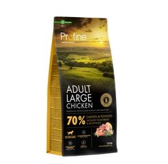 Profine Dog didelių veislių šunims su vištiena ir bulvėmis Adult Large Chicken & Potatoes, 12 kg kaina ir informacija | Sausas maistas šunims | pigu.lt