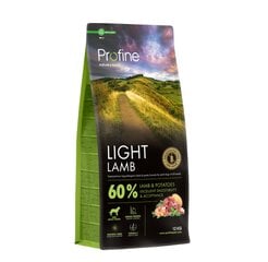 Profine Dog antsvorio turintiems šunims su ėriena ir bulvėmis Light Lamb & Potatoes, 12 kg kaina ir informacija | Sausas maistas šunims | pigu.lt