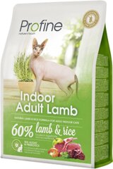 Profine Cat для домашних кошек Indoor Adult Lamb, 2 кг цена и информация | Сухой корм для кошек | pigu.lt