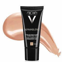 Vichy Dermablend тональный крем 30 мл, 20 Vanilla цена и информация | Пудры, базы под макияж | pigu.lt