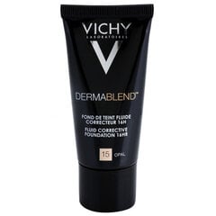 Makiažo pagrindas Vichy Dermablend, 15 Opal, 30 ml kaina ir informacija | Makiažo pagrindai, pudros | pigu.lt