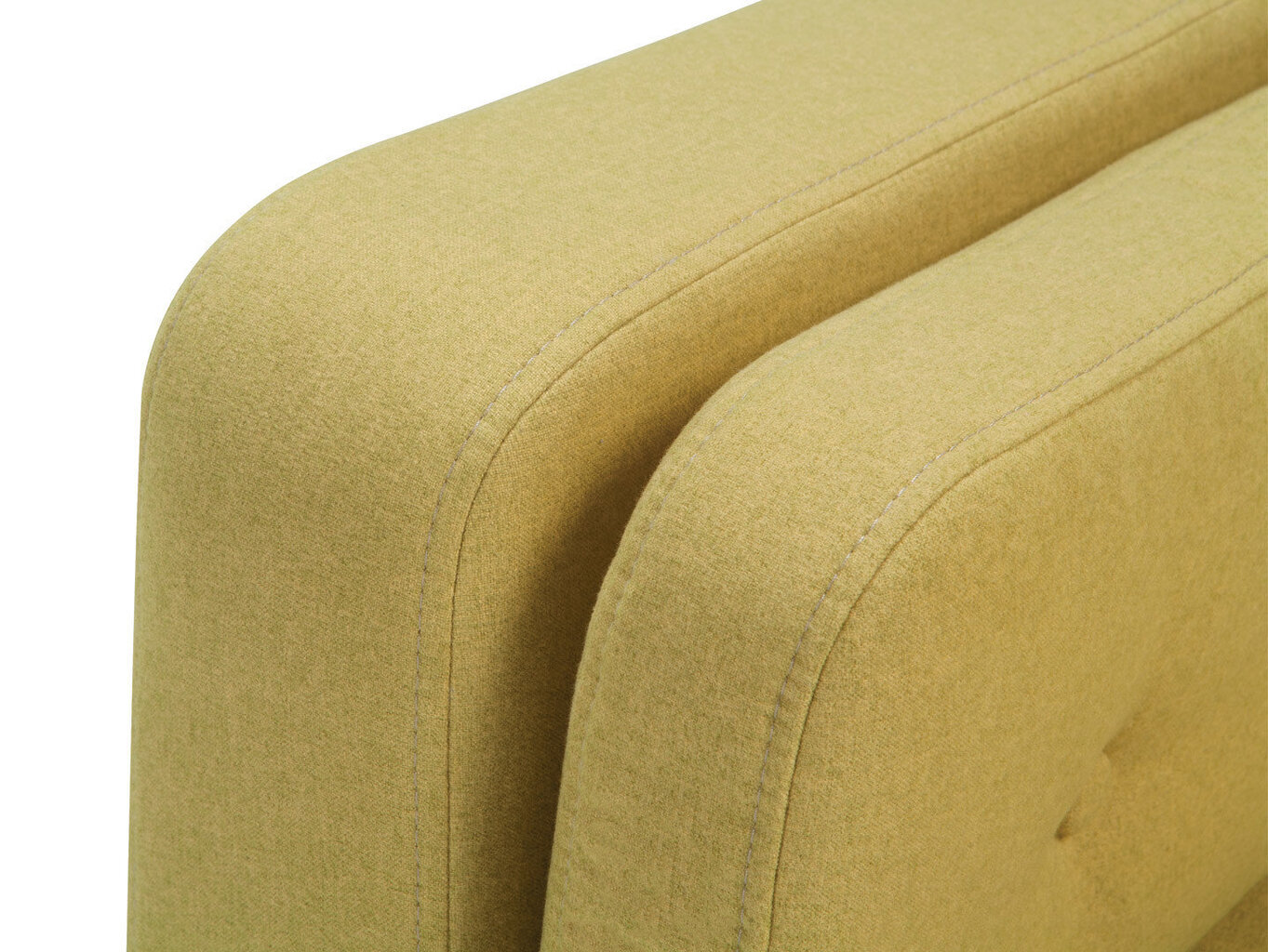 Sofa Cornet 3S, geltona kaina ir informacija | Sofos | pigu.lt