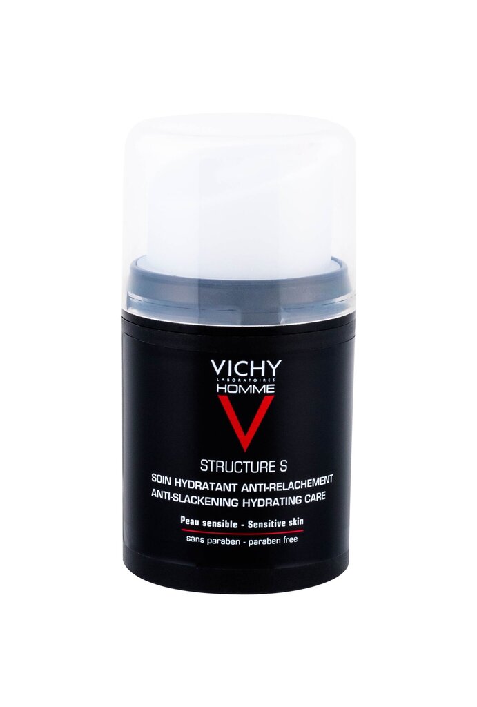 Drėkinamoji veido priemonė vyrams Vichy Homme Structure S 50 ml цена и информация | Veido kremai | pigu.lt