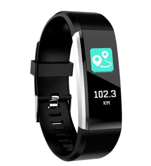 Denver BFH-16 Black kaina ir informacija | Išmaniosios apyrankės (fitness tracker) | pigu.lt