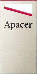 "apacer" usb atmintinė, usb 2.0, 32 gb, ah112, sidabrinė, ap32gah112r-1, usb a цена и информация | USB накопители | pigu.lt