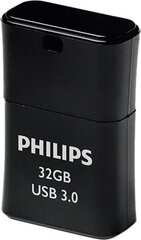 USB flash Philips 32GB USB 3.0 Pico Edition Black FM32FD90B/10 цена и информация | Philips Накопители данных | pigu.lt