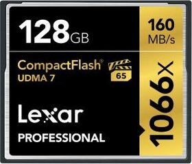 Lexar Pro CF 1066x UDMA 7 цена и информация | Карты памяти для фотоаппаратов, камер | pigu.lt