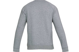 Мужской джемпер Under Armor Rival Fllece Crew M 1320738 -036 (45622), серый цена и информация | Мужские толстовки | pigu.lt