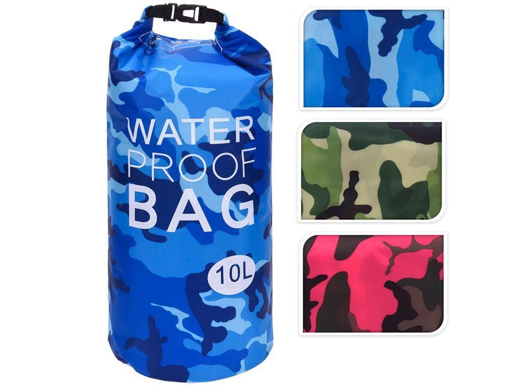 Vandeniui atsparus krepšys RedCliffs, 10 l цена и информация | Vandeniui atsparūs maišai, apsiaustai nuo lietaus | pigu.lt