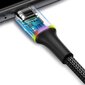 USB kabelis Baseus halo USB to Type-C 3A 1m juodas CATGH-B01 internetu