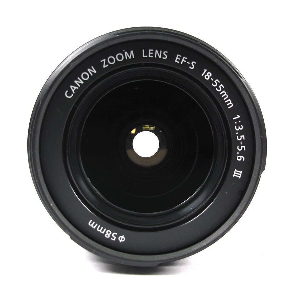 Canon EF-S 18-55mm f/3.5-5.6 III, balta dėžutė цена и информация | Objektyvai | pigu.lt
