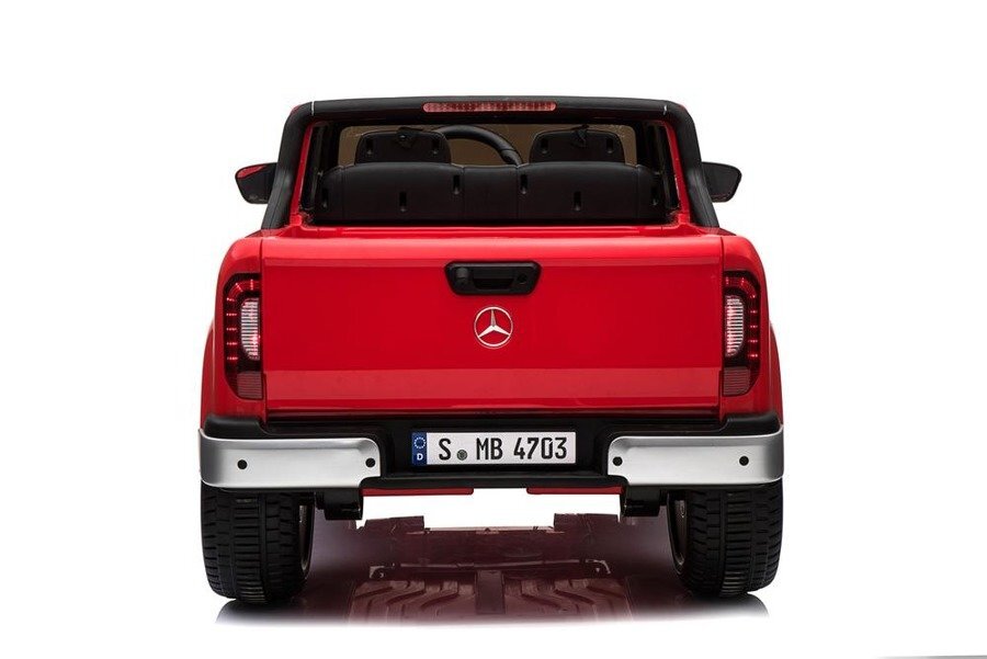 Vaikiškas elekromobilis Hecht Mercedes XMX606, raudonas kaina ir informacija | Elektromobiliai vaikams | pigu.lt