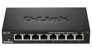 D-Link DES108/E kaina ir informacija | Komutatoriai (Switch) | pigu.lt