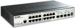 D-Link DGS-1510-20 цена и информация | Маршрутизаторы (роутеры) | pigu.lt