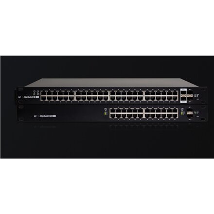 Ubiquiti EdgeSwitch ES-24-500W Layer 3 kaina ir informacija | Komutatoriai (Switch) | pigu.lt