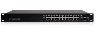 Ubiquiti EdgeSwitch ES-24-500W Layer 3 kaina ir informacija | Komutatoriai (Switch) | pigu.lt