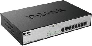 Маршрутизатор D-Link DGS-1008MP цена и информация | Маршрутизаторы (роутеры) | pigu.lt