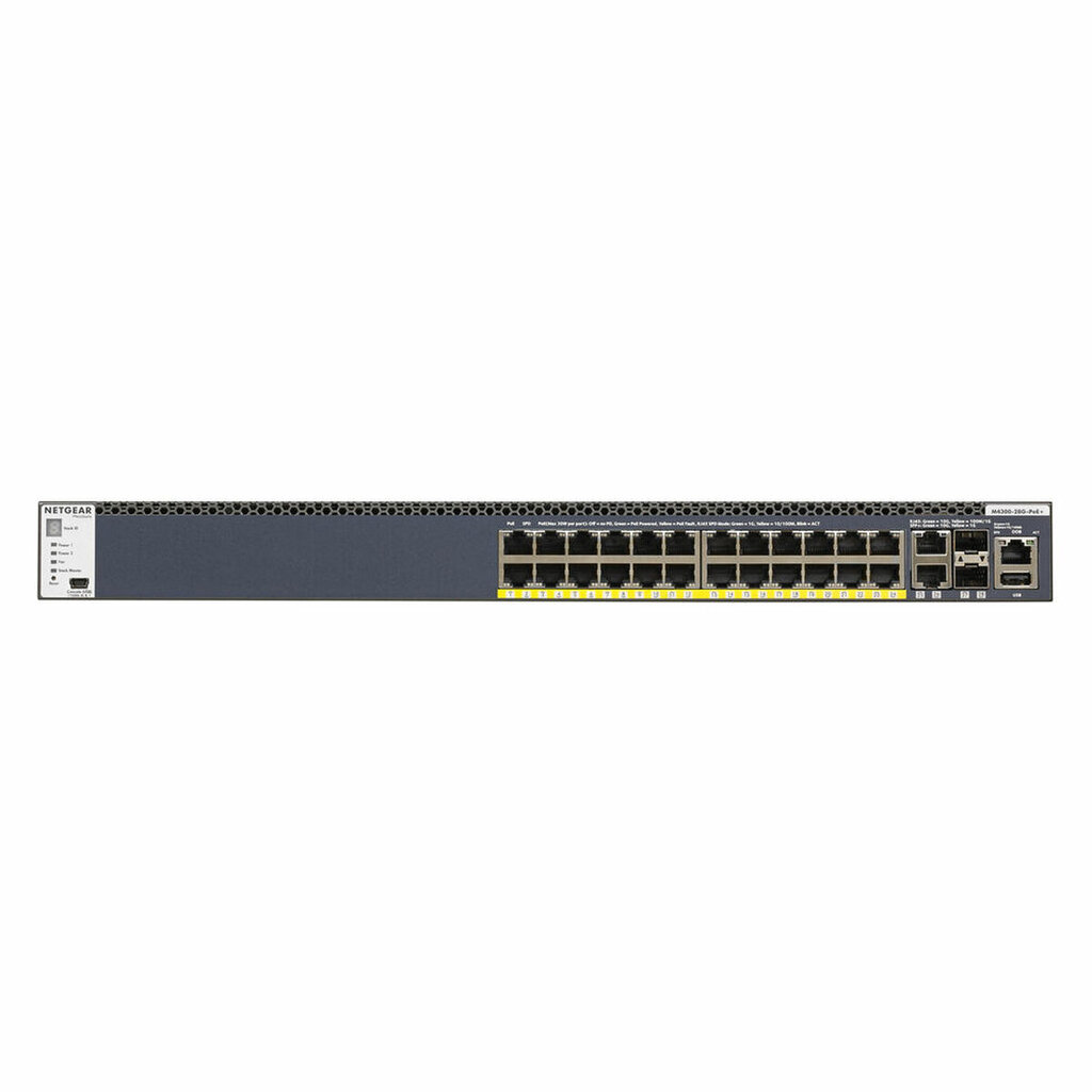 Netgear GSM4328PA-100NES kaina ir informacija | Komutatoriai (Switch) | pigu.lt