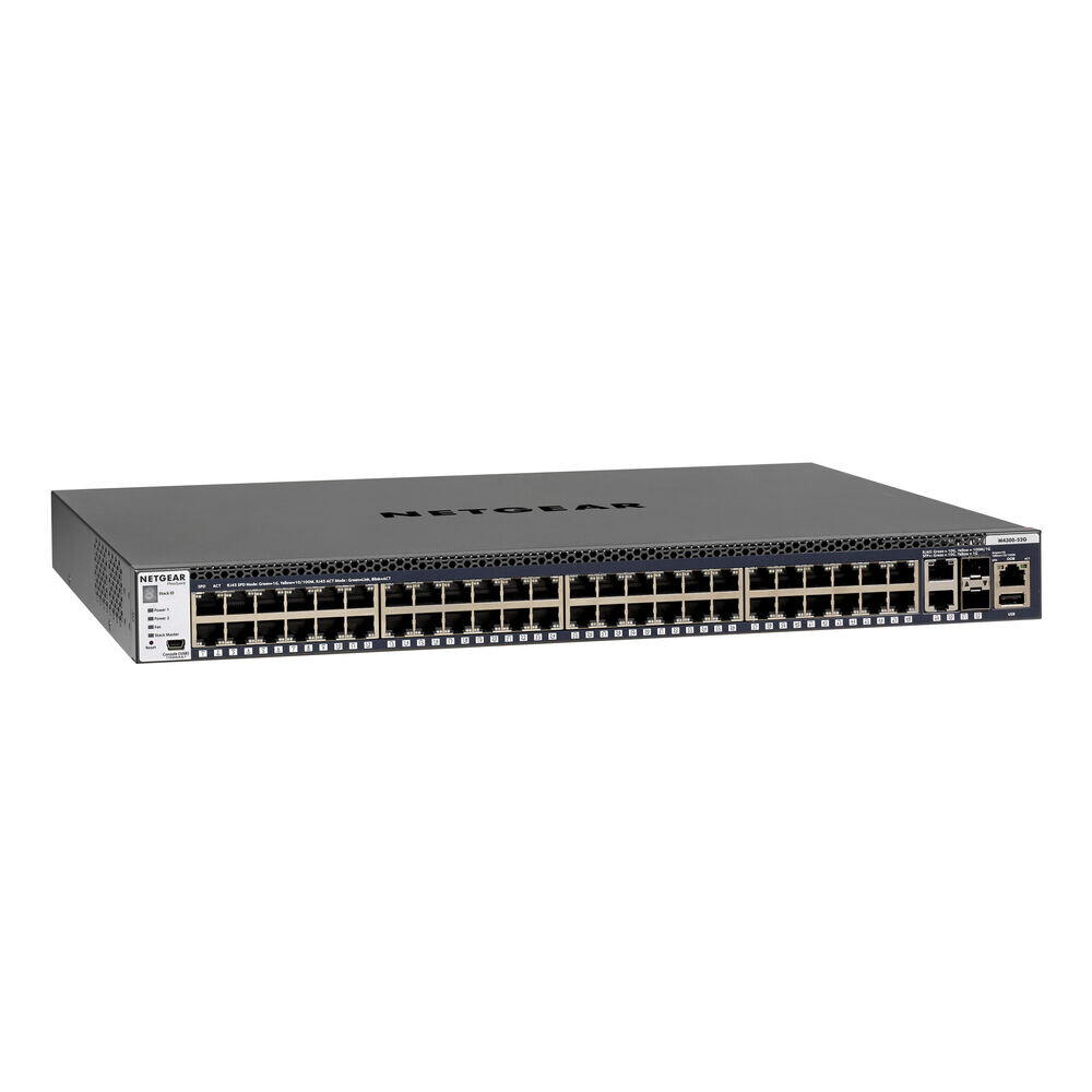 Netgear GSM4352S-100NES kaina ir informacija | Komutatoriai (Switch) | pigu.lt