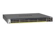 NETGEAR M4300-52G-PoE+ 550 W PSU Valdomas L2/L3/L4 Gigabit Ethernet (10/100/1000) Maitinimas per Ethernet (PoE) 1U juodas цена и информация | Adapteriai, USB šakotuvai | pigu.lt