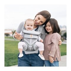 ERGOBABY рюкзак-переноска Omni 360 Cool Air Mesh Pearl Grey цена и информация | Слинги, эргорюкзаки | pigu.lt