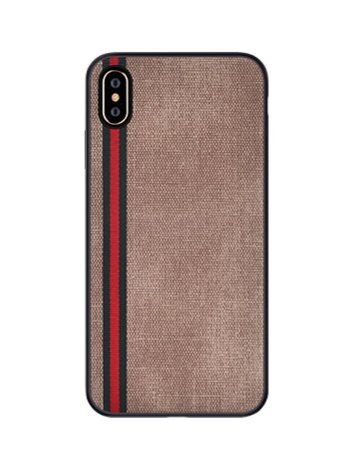 Devia Sport Silicone Back Case Apple iPhone XS Max Brown kaina ir informacija | Telefono dėklai | pigu.lt