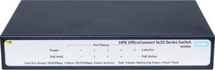 Hewlett Packard Enterprise 1420 5G PoE + (32 Вт) коммутатор JH328A цена и информация | Маршрутизаторы (роутеры) | pigu.lt
