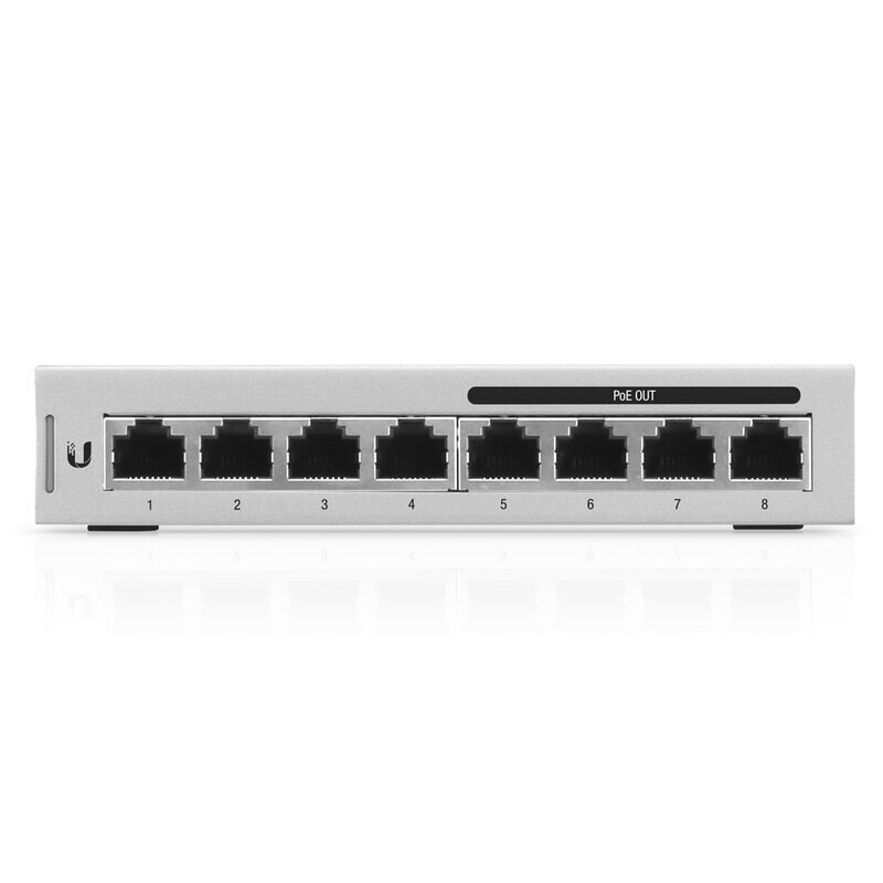 UBIQUITI UniFi® Switch 8 60W kaina ir informacija | Komutatoriai (Switch) | pigu.lt