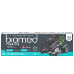 Balinamoji dantų pasta Biomed Charcoal Complete Care Triple Whitening Natural 100 g kaina ir informacija | Biomed Kvepalai, kosmetika | pigu.lt