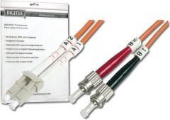 Соединительный кабель Digitus ADK253102 LWL LC/ST 50/125um, 2 м цена и информация | Кабели и провода | pigu.lt