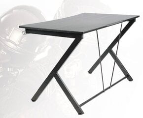 Игровой стол Deltaco Gaming GAM-055, черный цена и информация | Компьютерные, письменные столы | pigu.lt