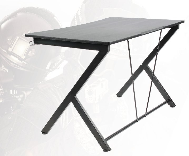 Žaidimų stalas Deltaco Gaming GAM-055, juodas kaina ir informacija | Kompiuteriniai, rašomieji stalai | pigu.lt