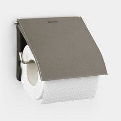 Держатель для туалетной бумаги Brabantia Platinum цена и информация | Набор акскссуаров для ванной | pigu.lt