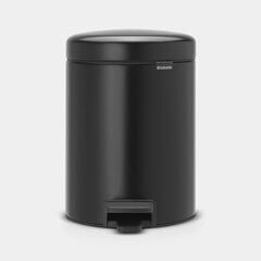 Brabantia šiukšliadėžė NewIcon, 5 l, juoda kaina ir informacija | Brabantia Virtuvės, buities, apyvokos prekės | pigu.lt