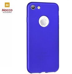 Mocco Ultra Jelly Flash Matte 0.3 mm Silicone Case for Huawei P30 Blue kaina ir informacija | Telefono dėklai | pigu.lt