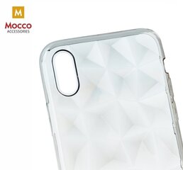 Mocco Trendy Diamonds Silicone Back Case for Huawei Mate 20 Transparent kaina ir informacija | Telefono dėklai | pigu.lt