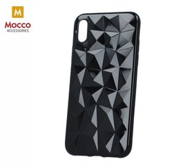 Mocco Trendy Diamonds Silicone Back Case for Huawei Mate 20 Black kaina ir informacija | Telefono dėklai | pigu.lt