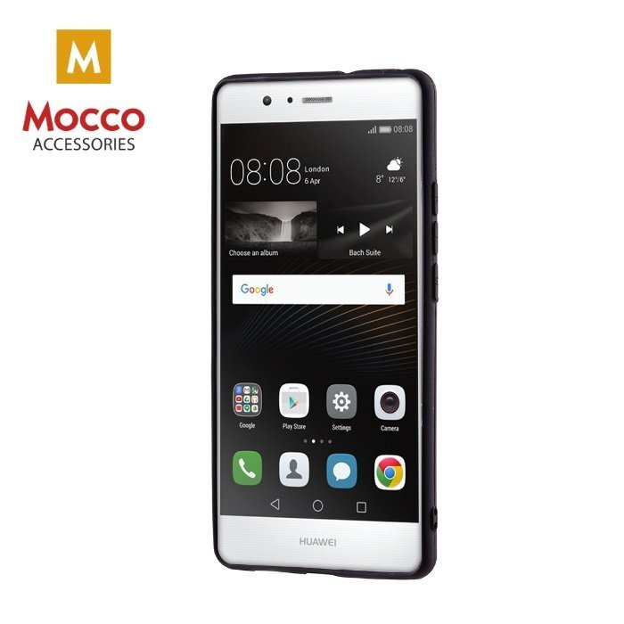 Mocco Ultra Slim Soft Matte 0.3 mm Silicone Case for Huawei Mate 20 Black kaina ir informacija | Telefono dėklai | pigu.lt