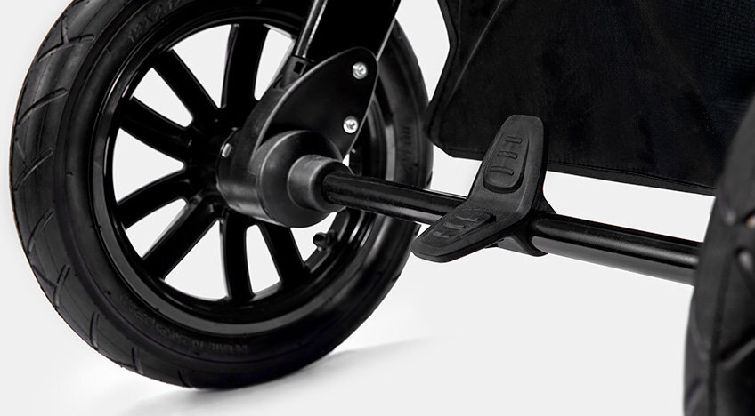 Universalus vežimėlis Kinderkraft 2in1 Moov, pilkas kaina ir informacija | Vežimėliai | pigu.lt